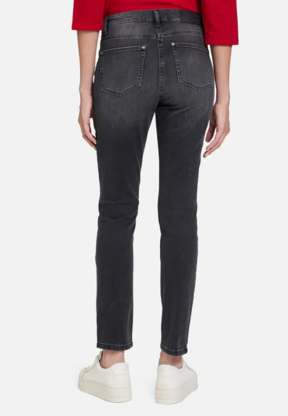 Betty Barclay Basics|Jeans*Basic-Jeans mit Waschung Dark Grey Used Denim
