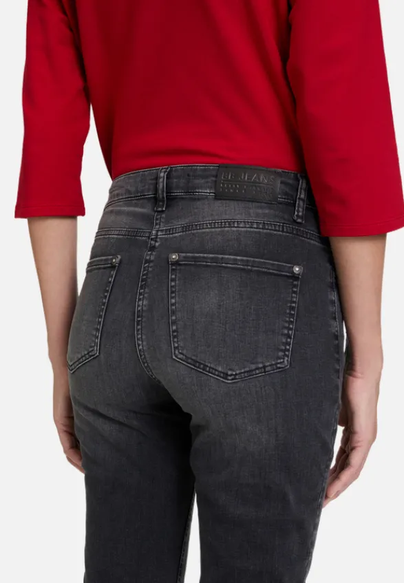 Betty Barclay Basics|Jeans*Basic-Jeans mit Waschung Dark Grey Used Denim