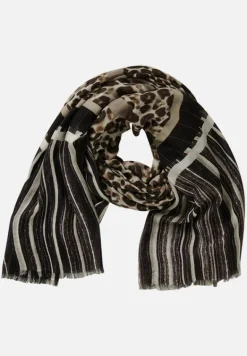 Betty Barclay Accessoires*Basic-Schal mit Aufdruck Beige/Taupe