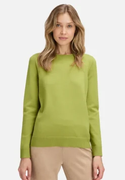 Betty Barclay Strick*Basic-Strickpullover mit Rundhalsausschnitt Fresh Moss