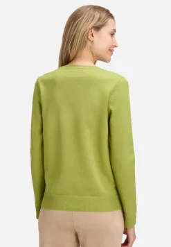 Betty Barclay Strick*Basic-Strickpullover mit Rundhalsausschnitt Fresh Moss