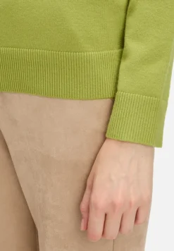 Betty Barclay Strick*Basic-Strickpullover mit Rundhalsausschnitt Fresh Moss