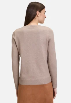 Betty Barclay Basics|Strick*Basic-Strickpullover mit Rundhalsausschnitt FunghiMelange