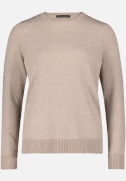 Betty Barclay Basics|Strick*Basic-Strickpullover mit Rundhalsausschnitt FunghiMelange