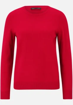 Betty Barclay Strick*Basic-Strickpullover mit Rundhalsausschnitt Rot