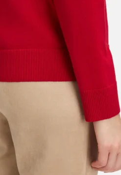 Betty Barclay Strick*Basic-Strickpullover mit Rundhalsausschnitt Rot