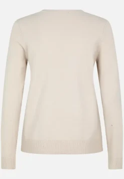 Betty Barclay Strick*Basic-Strickpullover mit Rundhalsausschnitt beige