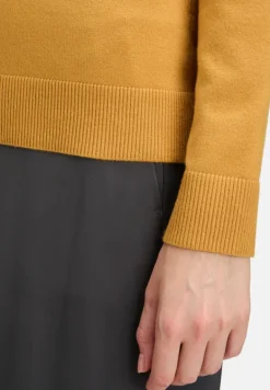 Betty Barclay Strick*Basic-Strickpullover mit Rundhalsausschnitt gold