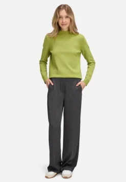 Betty Barclay Basics|Strick*Basic-Strickpullover mit Stehkragen Fresh Moss