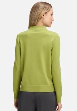 Betty Barclay Basics|Strick*Basic-Strickpullover mit Stehkragen Fresh Moss