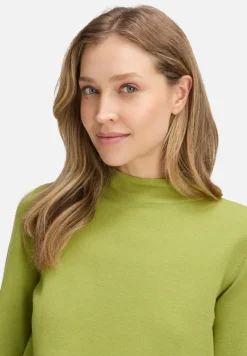 Betty Barclay Basics|Strick*Basic-Strickpullover mit Stehkragen Fresh Moss