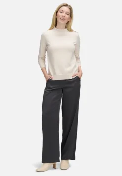 Betty Barclay Basics|Strick*Basic-Strickpullover mit Stehkragen beige