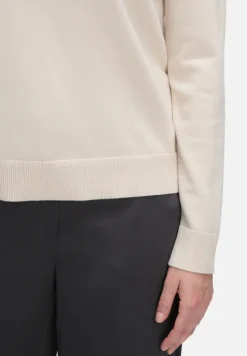 Betty Barclay Basics|Strick*Basic-Strickpullover mit Stehkragen beige