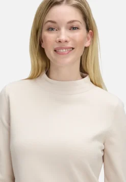 Betty Barclay Basics|Strick*Basic-Strickpullover mit Stehkragen beige