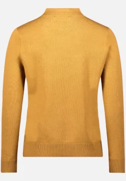 Betty Barclay Strick|Basics*Basic-Strickpullover mit Stehkragen gold