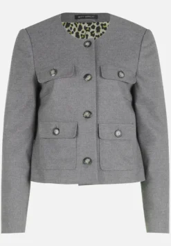 Betty Barclay Business Kleidung|Blazer*Blazer-Jacke langarm Grey Melange