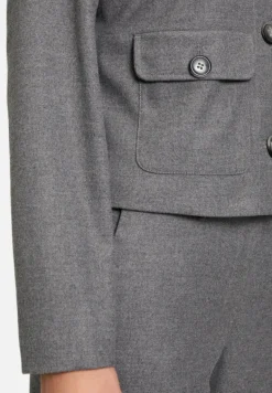 Betty Barclay Business Kleidung|Blazer*Blazer-Jacke langarm Grey Melange