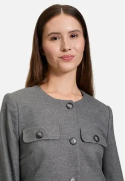 Betty Barclay Business Kleidung|Blazer*Blazer-Jacke langarm Grey Melange