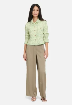Betty Barclay Business Kleidung|Blazer*Blazer-Jacke langarm Green/Cream