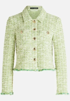 Betty Barclay Business Kleidung|Blazer*Blazer-Jacke langarm Green/Cream