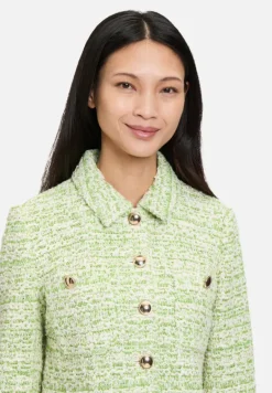 Betty Barclay Business Kleidung|Blazer*Blazer-Jacke langarm Green/Cream