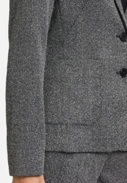 Betty Barclay Business Kleidung|Blazer*Blazer-Jacke langarm Schwarz/Weiß