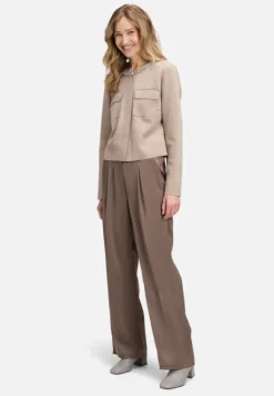 Betty Barclay Festliche Mode|Blazer*Blazer-Jacke mit aufgesetzten Taschen Taupe