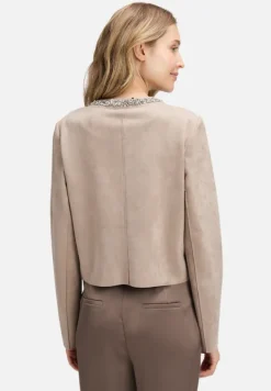 Betty Barclay Festliche Mode|Blazer*Blazer-Jacke mit aufgesetzten Taschen Taupe