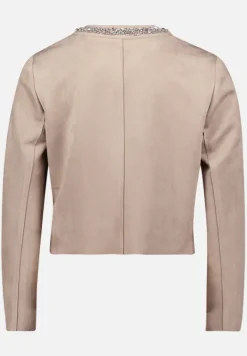 Betty Barclay Festliche Mode|Blazer*Blazer-Jacke mit aufgesetzten Taschen Taupe