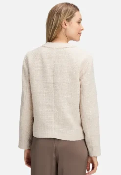 Betty Barclay Business Kleidung|Blazer*Blazer-Jacke mit Fransen beige