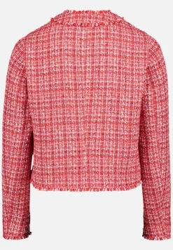 Betty Barclay Blazer|Jacken*Blazer-Jacke mit Fransen Red/Pink