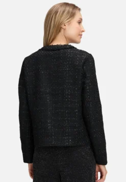 Betty Barclay Business Kleidung|Blazer*Blazer-Jacke mit Fransen Schwarz