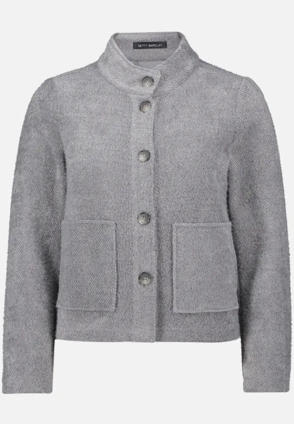 Betty Barclay Jacken*Blazer-Jacke mit Knöpfen Grau