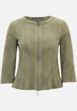 Betty Barclay Blazer*Blazer-Jacke mit Reißverschluss Dusty Olive