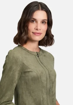 Betty Barclay Blazer*Blazer-Jacke mit Reißverschluss Dusty Olive