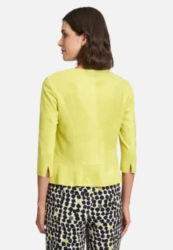 Betty Barclay Blazer*Blazer-Jacke mit Reißverschluss Erbsgrün