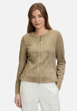Betty Barclay Blazer*Blazer-Jacke mit Reißverschluss Soft Olive