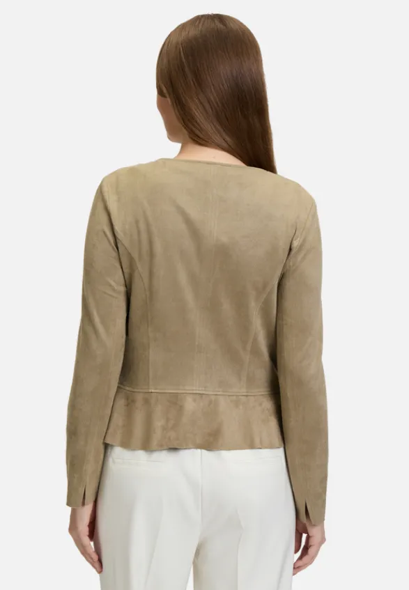 Betty Barclay Blazer*Blazer-Jacke mit Reißverschluss Soft Olive