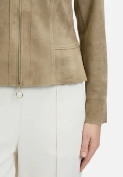 Betty Barclay Blazer*Blazer-Jacke mit Reißverschluss Soft Olive
