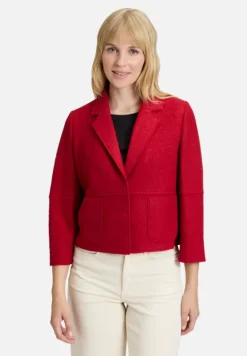 Betty Barclay Blazer*Blazer-Jacke mit Reverskragen Rot