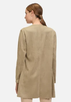 Betty Barclay Blazer*Blazer-Jacke ohne Verschluss Soft Olive