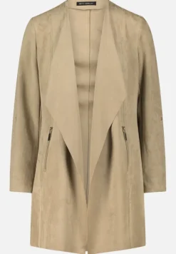 Betty Barclay Blazer*Blazer-Jacke ohne Verschluss Soft Olive