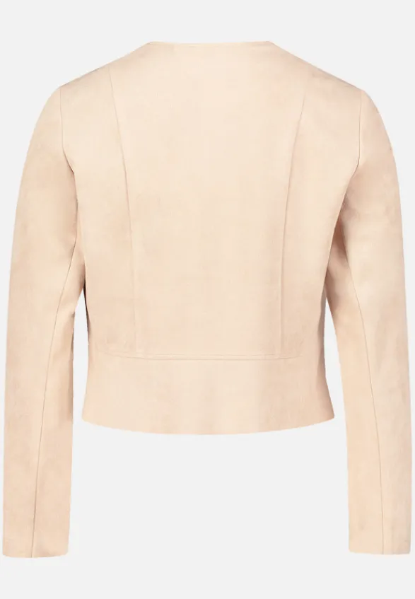 Betty Barclay Blazer*Blazer-Jacke ohne Verschluss Beige