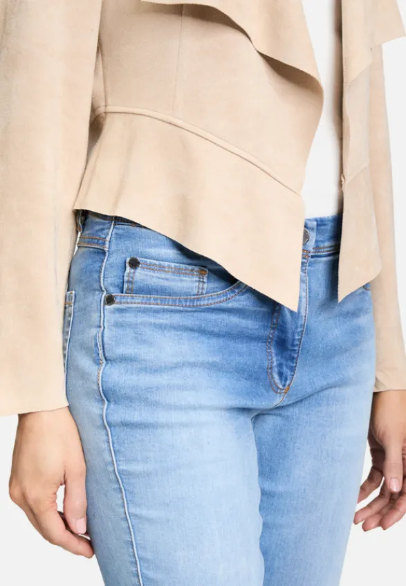 Betty Barclay Blazer*Blazer-Jacke ohne Verschluss Beige