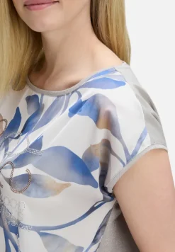 Betty Barclay Shirts*Blusenshirt mit Aufdruck Grey/Blue