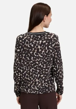 Betty Barclay Shirts*Blusenshirt mit Gummizug Braun/Beige