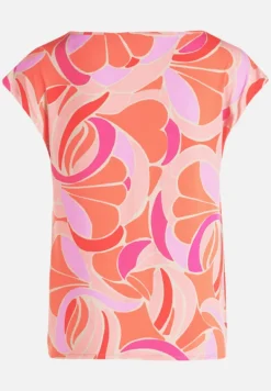 Betty Barclay Festliche Mode|Shirts*Blusenshirt mit Gummizug Red/Rosè