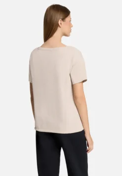 Betty Barclay Strick*Blusenshirt mit Tunnelzug beige