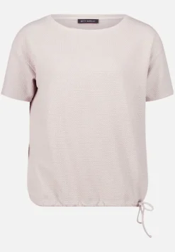Betty Barclay Strick*Blusenshirt mit Tunnelzug beige