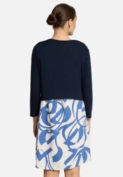 Betty Barclay Festliche Mode|Strick*Bolero-Jacke mit 3/4 Arm dunkelblau